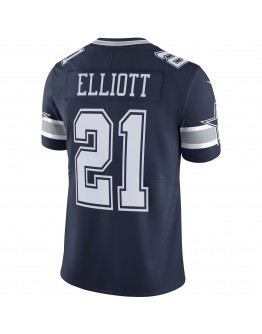 Ezekiel Elliott Dallas Cowboys Nike Vapor Limited Jersey - Navy