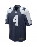 Dak Prescott Dallas Cowboys Nike Alternate Game Team Jersey - Navy