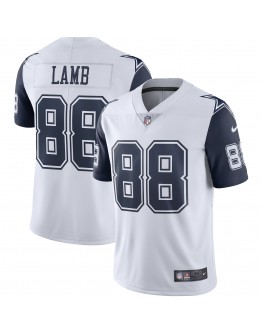 CeeDee Lamb Dallas Cowboys Nike 2nd Alternate Vapor Limited Jersey - White