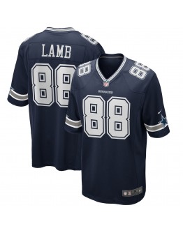 CeeDee Lamb Dallas Cowboys Nike Game Jersey - Navy