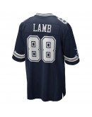 CeeDee Lamb Dallas Cowboys Nike Game Jersey - Navy