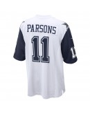 Micah Parsons Dallas Cowboys Nike Alternate Game Jersey - White