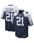 Ezekiel Elliott Dallas Cowboys Nike Alternate Game Team Jersey - Navy