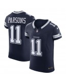 Micah Parsons Dallas Cowboys Nike Vapor F.U.S.E. Elite Jersey - Navy