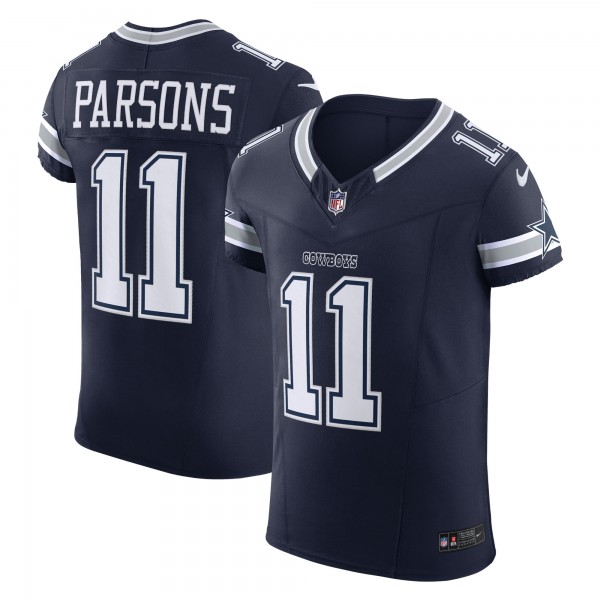 Micah Parsons Dallas Cowboys Nike Vapor F.U.S.E. Elite Jersey - Navy