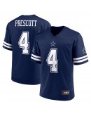 Men's Dallas Cowboys Dak Prescott Navy Replica Player Jersey