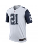 Ezekiel Elliott Dallas Cowboys Nike Color Rush Legend Player Jersey - White