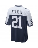 Ezekiel Elliott Dallas Cowboys Nike Alternate Game Team Jersey - Navy