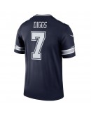 Trevon Diggs Dallas Cowboys Nike Legend Jersey - Navy