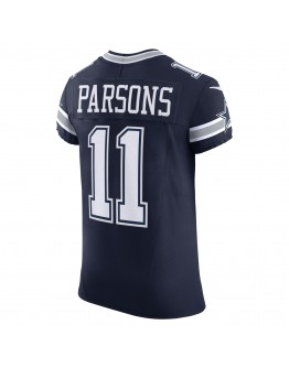 Micah Parsons Dallas Cowboys Nike Vapor F.U.S.E. Elite Jersey - Navy