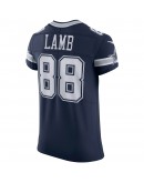 CeeDee Lamb Dallas Cowboys Nike Vapor Elite Jersey - Navy