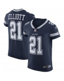 Ezekiel Elliott Dallas Cowboys Nike Vapor Elite Jersey - Navy