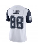 CeeDee Lamb Dallas Cowboys Nike 2nd Alternate Vapor Limited Jersey - White