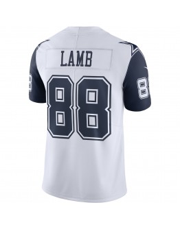 CeeDee Lamb Dallas Cowboys Nike 2nd Alternate Vapor Limited Jersey - White