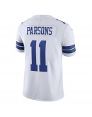 Micah Parsons Dallas Cowboys Nike Vapor Limited Jersey - White