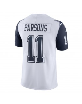 Micah Parsons Dallas Cowboys Nike Alternate 2 Vapor Limited Jersey - White