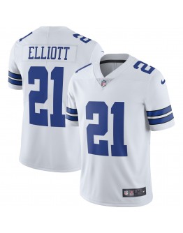 Ezekiel Elliott Dallas Cowboys Nike Vapor Limited Player Jersey - White