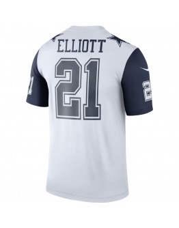 Ezekiel Elliott Dallas Cowboys Nike Color Rush Legend Player Jersey - White