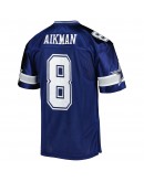 Troy Aikman Dallas Cowboys Mitchell & Ness 1996 Authentic Retired Player Jersey - Navy