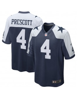 Dak Prescott Dallas Cowboys Nike Alternate Game Team Jersey - Navy