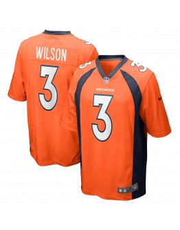 Russell Wilson Denver Broncos Nike Game Jersey - Orange