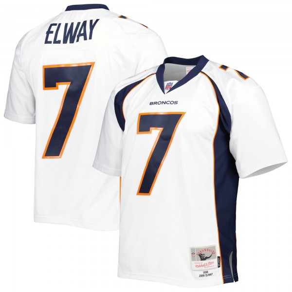 John Elway Denver Broncos Mitchell & Ness 1998 Legacy Replica Jersey - White