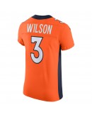 Russell Wilson Denver Broncos Nike Vapor Elite Jersey - Orange