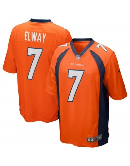 John Elway Denver Broncos Nike Game Retired Player Jersey - Orange