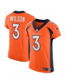 Russell Wilson Denver Broncos Nike Vapor Elite Jersey - Orange