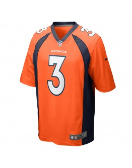 Russell Wilson Denver Broncos Nike Game Jersey - Orange