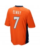 John Elway Denver Broncos Nike Game Retired Player Jersey - Orange