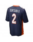 Patrick Surtain II Denver Broncos Nike Home Game Player Jersey - Navy