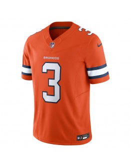 Russell Wilson Denver Broncos Nike Vapor F.U.S.E. Limited Jersey - Orange