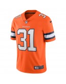 Justin Simmons Denver Broncos Nike Alternate Vapor Limited Jersey - Orange