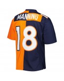 Peyton Manning Denver Broncos Mitchell & Ness 2015 Split Legacy Replica Jersey - Navy/Orange