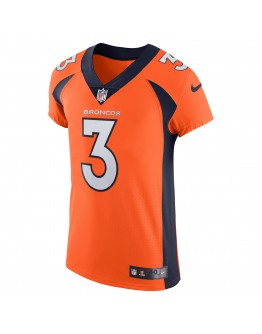 Russell Wilson Denver Broncos Nike Vapor Elite Jersey - Orange