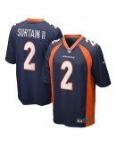 Patrick Surtain II Denver Broncos Nike Home Game Player Jersey - Navy