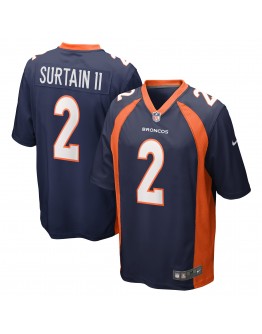 Patrick Surtain II Denver Broncos Nike Home Game Player Jersey - Navy