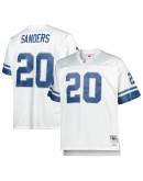 Barry Sanders Detroit Lions Mitchell & Ness Big & Tall 1996 Retired Player Replica Jersey - White