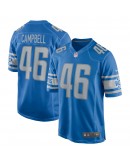 Jack Campbell Detroit Lions Nike 2023 NFL Draft First Round Pick Game Jersey - Blue