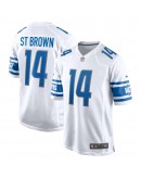 Amon-Ra St. Brown Detroit Lions Nike Player Game Jersey - White