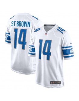 Amon-Ra St. Brown Detroit Lions Nike Player Game Jersey - White