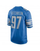 Aidan Hutchinson Detroit Lions Nike Player Game Jersey - Blue