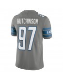 Aidan Hutchinson Detroit Lions Nike Alternate Team Vapor Limited Jersey - Steel