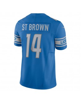 Amon-Ra St. Brown Detroit Lions Nike Vapor F.U.S.E. Limited Jersey - Blue