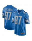 Aidan Hutchinson Detroit Lions Nike Player Game Jersey - Blue