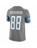 T.J. Hockenson Detroit Lions Nike Vapor Limited Jersey - Steel