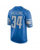 Alex Anzalone Detroit Lions Nike Game Jersey - Blue