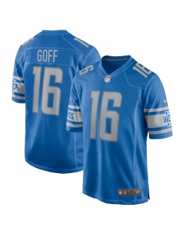 Jared Goff Detroit Lions Nike Player Game Jersey - Blue