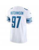 Aidan Hutchinson Detroit Lions Nike Vapor F.U.S.E. Limited Jersey - White